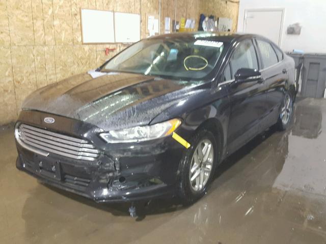 3FA6P0H79DR143242 - 2013 FORD FUSION SE BLUE photo 2