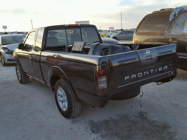 1N6DD26T33C422363 - 2003 NISSAN FRONTIER K BLACK photo 3