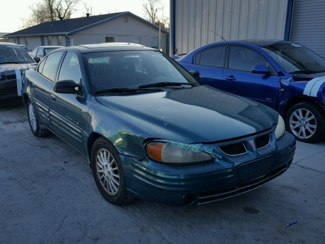 1G2NE52T8XC542519 - 1999 PONTIAC GRAND AM S GREEN photo 1