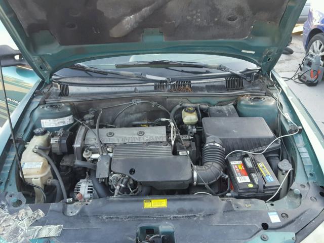 1G2NE52T8XC542519 - 1999 PONTIAC GRAND AM S GREEN photo 7