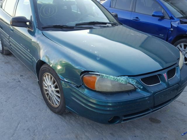 1G2NE52T8XC542519 - 1999 PONTIAC GRAND AM S GREEN photo 9