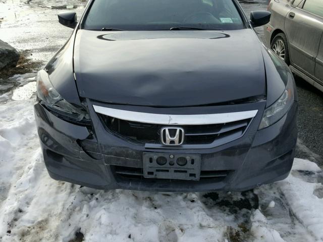 1HGCS1B7XCA018979 - 2012 HONDA ACCORD EX BLACK photo 7