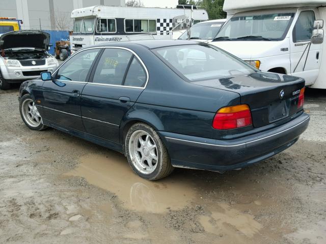 WBADE5329VBV91015 - 1997 BMW 540 I GREEN photo 3