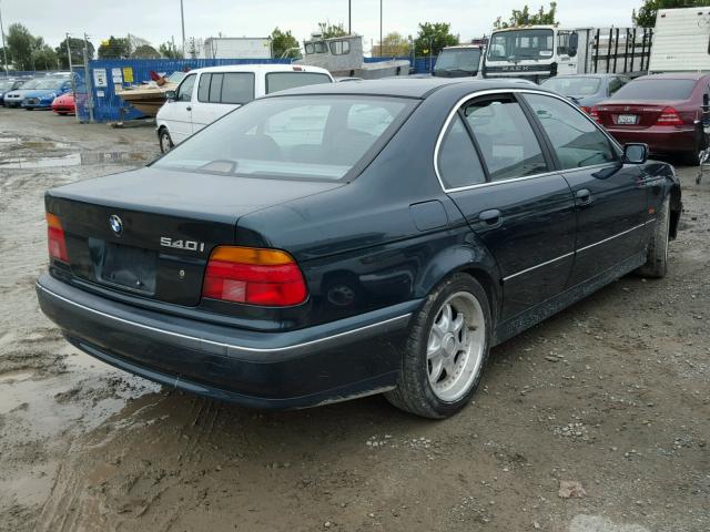 WBADE5329VBV91015 - 1997 BMW 540 I GREEN photo 4