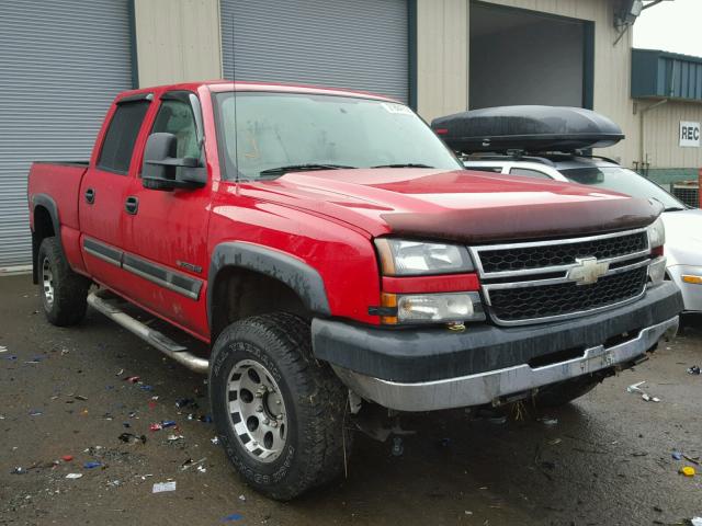 1GCHK23U16F261442 - 2006 CHEVROLET SILVERADO RED photo 1