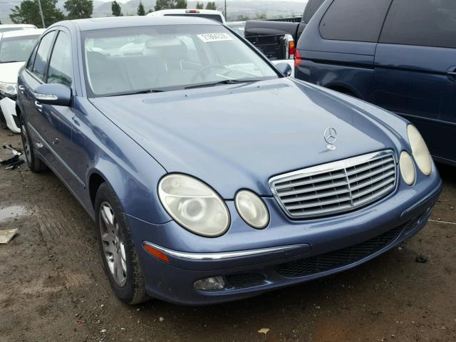 WDBUF65J43A353942 - 2003 MERCEDES-BENZ E 320 BLUE photo 1