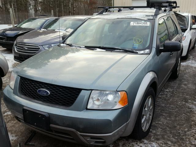 1FMZK04195GA56436 - 2005 FORD FREESTYLE GREEN photo 2