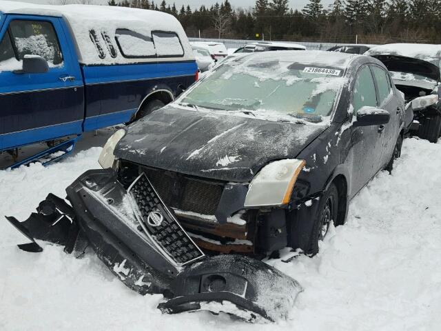 3N1AB61E88L758326 - 2008 NISSAN SENTRA 2.0 BLACK photo 2