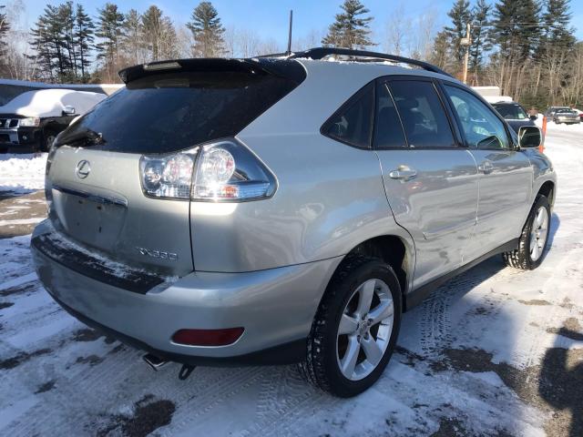 2T2HA31U34C037294 - 2004 LEXUS RX 330 SILVER photo 3