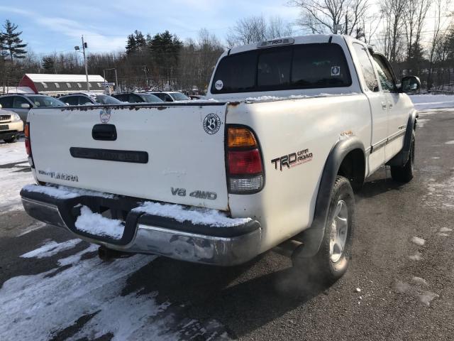 5TBBT4410YS07613 - 2000 TOYOTA TUNDRA ACC WHITE photo 4