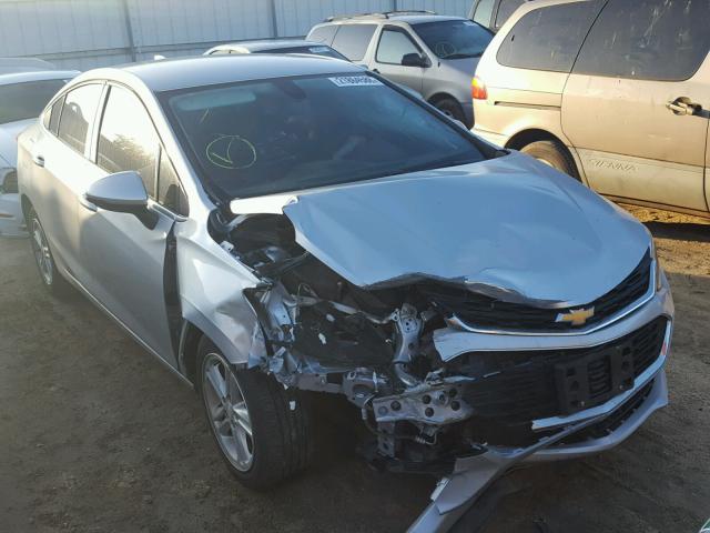 1G1BE5SM1G7327802 - 2016 CHEVROLET CRUZE LT SILVER photo 1