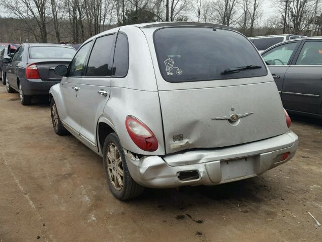 3A8FY68B26T294422 - 2006 CHRYSLER PT CRUISER SILVER photo 3