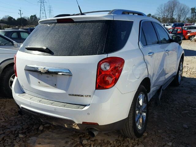 2CNFLFEY7A6403612 - 2010 CHEVROLET EQUINOX LT WHITE photo 4