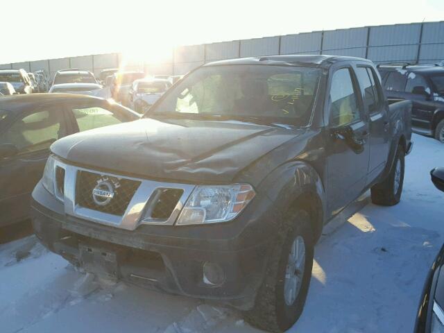 1N6AD0EV9FN738837 - 2015 NISSAN FRONTIER S BLACK photo 2