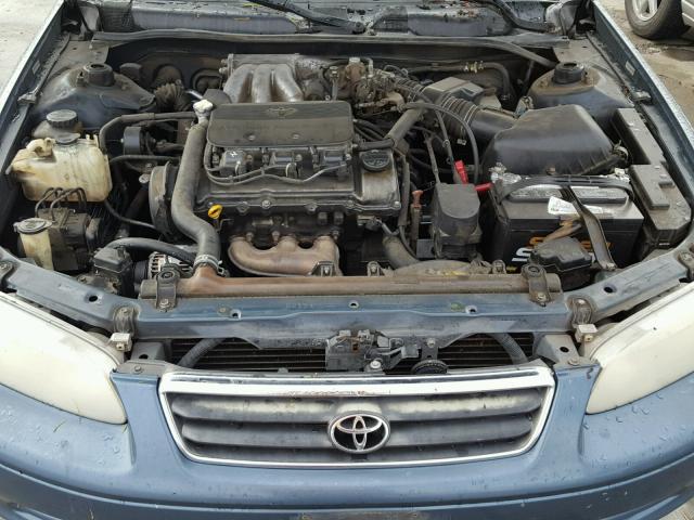 4T1BF22K2YU933996 - 2000 TOYOTA CAMRY LE GREEN photo 7