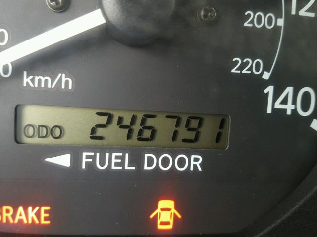 4T1BF22K2YU933996 - 2000 TOYOTA CAMRY LE მწვანე ფოტო 8