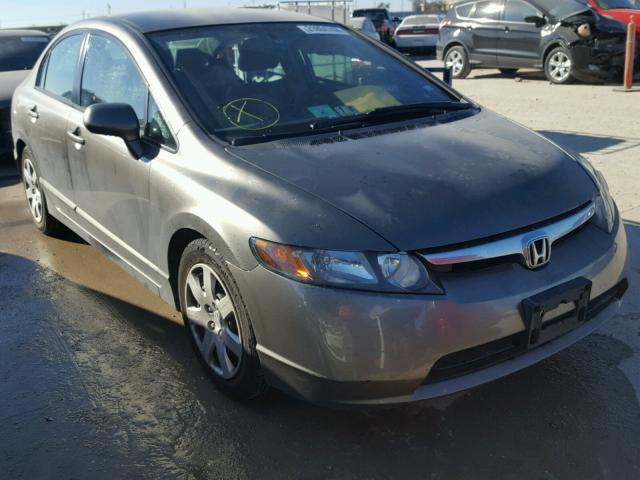 2HGFA16526H518438 - 2006 HONDA CIVIC LX GRAY photo 1