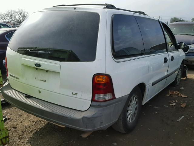 2FMZA51471BC25689 - 2001 FORD WINDSTAR L WHITE photo 4