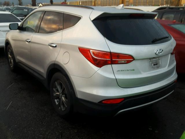 5XYZU3LB5DG117387 - 2013 HYUNDAI SANTA FE S SILVER photo 3