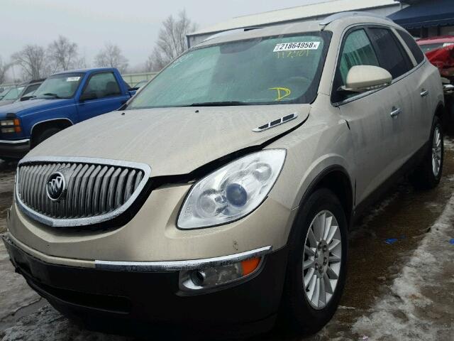 5GALRBED5AJ104524 - 2010 BUICK ENCLAVE CX BEIGE photo 2