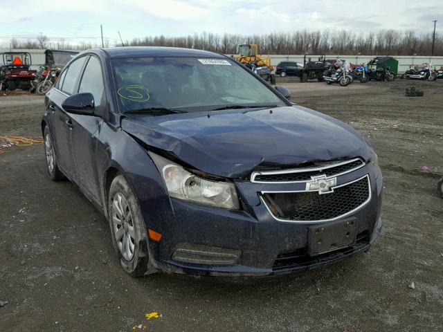 1G1PF5S99B7101014 - 2011 CHEVROLET CRUZE LT BLUE photo 1