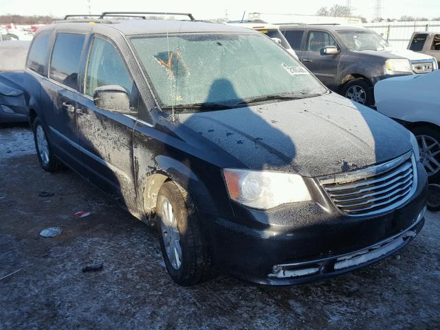 2C4RC1BG7ER339236 - 2014 CHRYSLER TOWN & COU BLUE photo 1