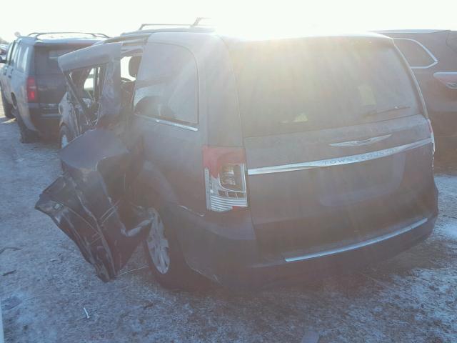 2C4RC1BG7ER339236 - 2014 CHRYSLER TOWN & COU BLUE photo 3