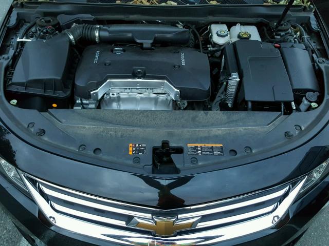 2G1105SA5H9152468 - 2017 CHEVROLET IMPALA LT BLACK photo 7