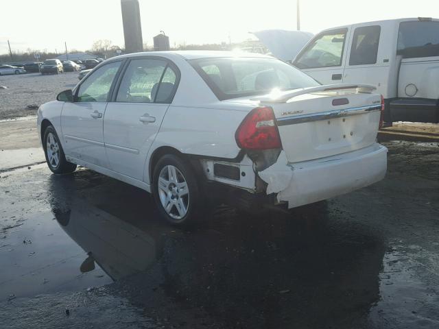 1G1ZT58N98F112244 - 2008 CHEVROLET MALIBU LT WHITE photo 3