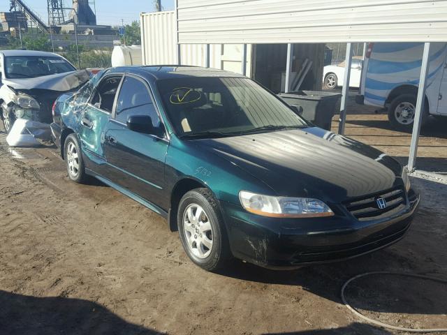 JHMCG66821C000234 - 2001 HONDA ACCORD EX GREEN photo 1