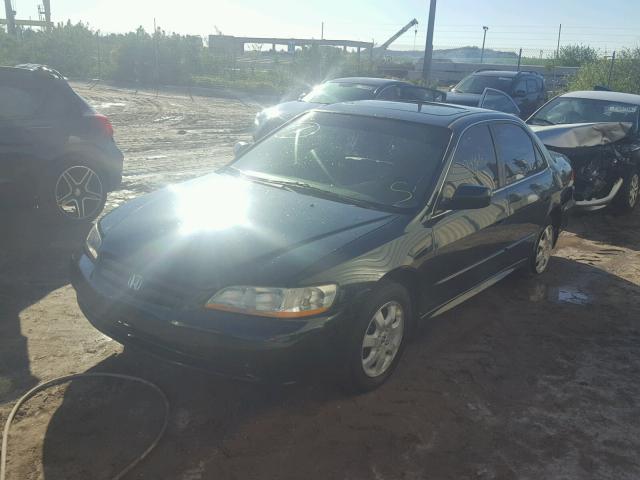 JHMCG66821C000234 - 2001 HONDA ACCORD EX GREEN photo 2