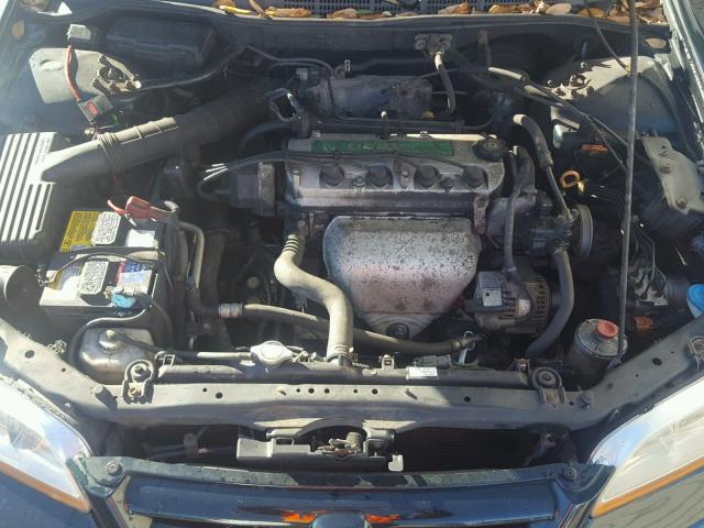 JHMCG66821C000234 - 2001 HONDA ACCORD EX GREEN photo 7