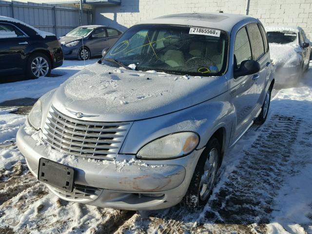 3C8FY68814T237958 - 2004 CHRYSLER PT CRUISER SILVER photo 2