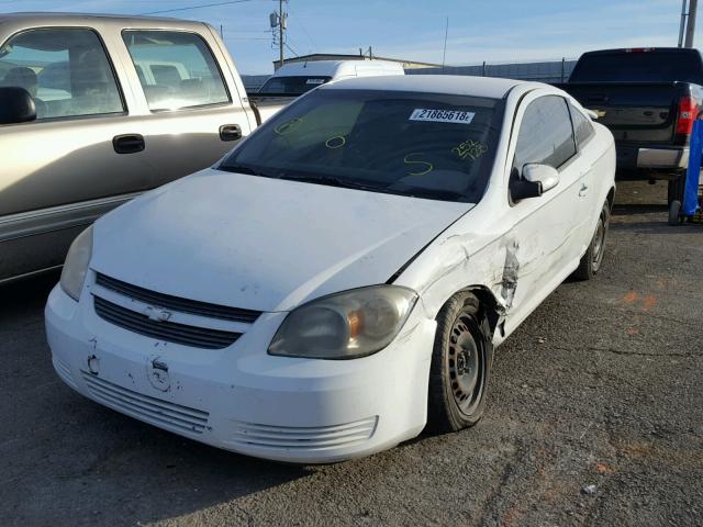 1G1AL18F687252728 - 2008 CHEVROLET COBALT LT WHITE photo 2