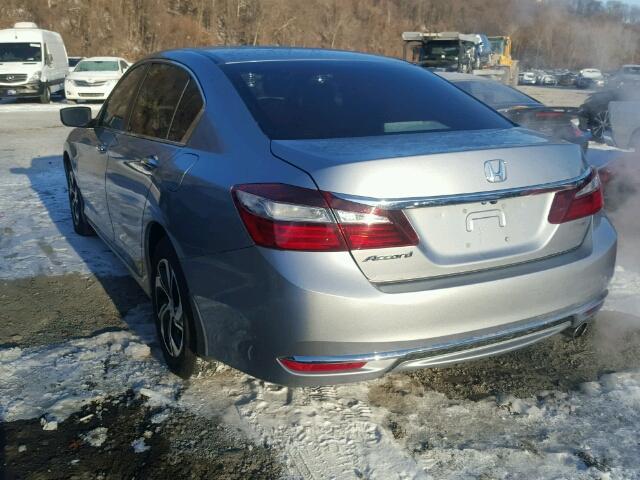 1HGCR2F34HA066042 - 2017 HONDA ACCORD LX SILVER photo 3