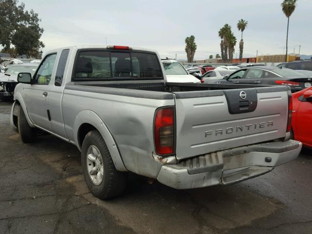 1N6DD26T24C474603 - 2004 NISSAN FRONTIER K SILVER photo 3