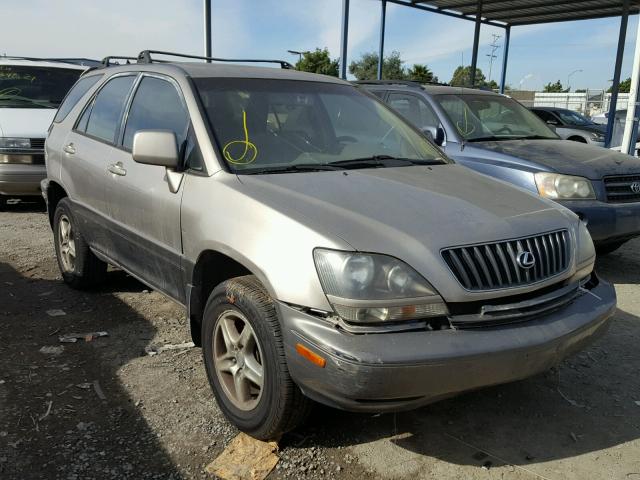 JT6HF10U8X0070728 - 1999 LEXUS RX 300 GOLD photo 1