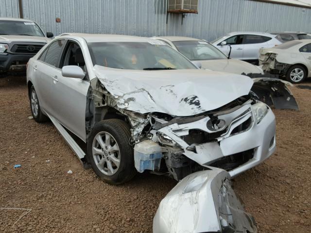 4T1BF3EK7BU625019 - 2011 TOYOTA CAMRY BASE SILVER photo 1