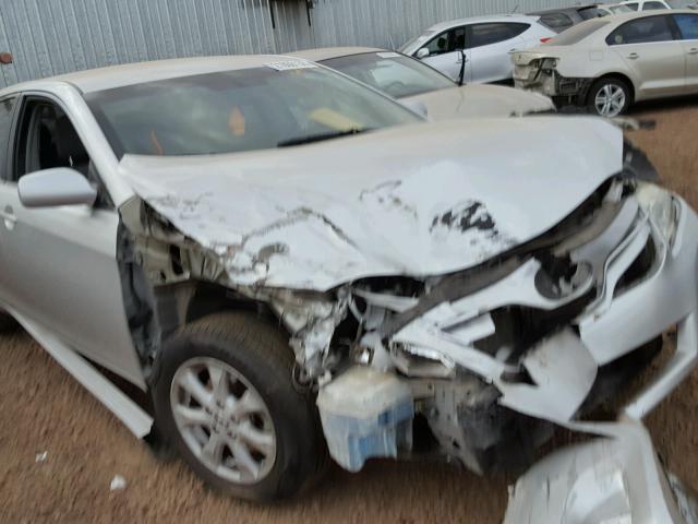 4T1BF3EK7BU625019 - 2011 TOYOTA CAMRY BASE SILVER photo 9