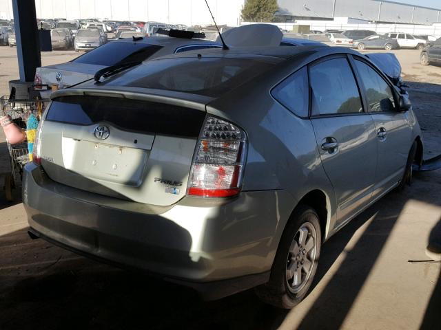 JTDKB20U187735395 - 2008 TOYOTA PRIUS GREEN photo 4