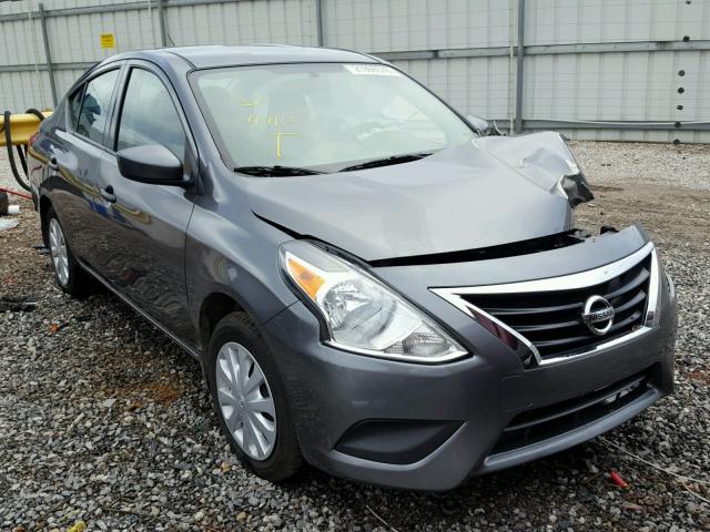 3N1CN7AP9GL836828 - 2016 NISSAN VERSA S SILVER photo 1