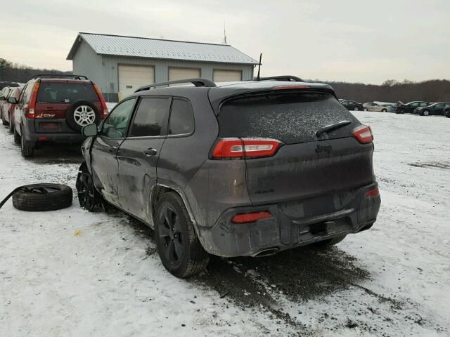 1C4PJMAS6HW664895 - 2017 JEEP CHEROKEE S GRAY photo 3