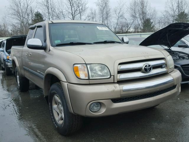 5TBBT44103S436562 - 2003 TOYOTA TUNDRA ACC TAN photo 1