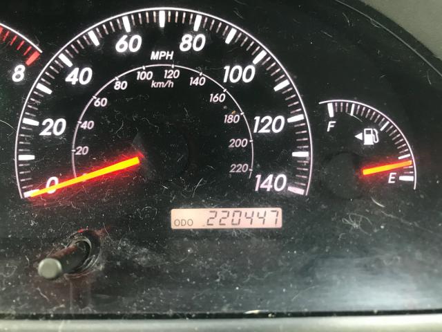 4T1BE30K45U580880 - 2005 TOYOTA CAMRY LE ვერცხლისფერი ფოტო 9