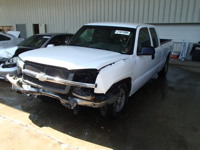 2GCEC19X031372983 - 2003 CHEVROLET SILVERADO WHITE photo 2