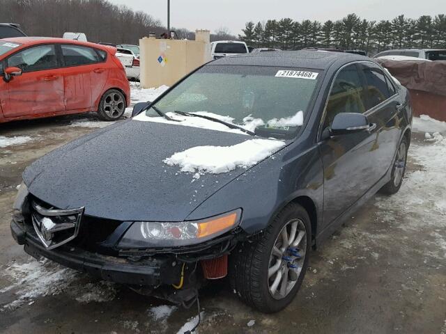 JH4CL968X6C011079 - 2006 ACURA TSX GRAY photo 2