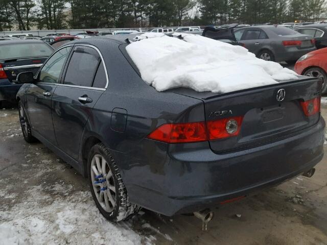 JH4CL968X6C011079 - 2006 ACURA TSX GRAY photo 3