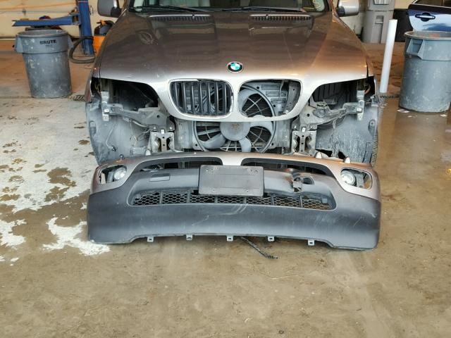 5UXFA13585LY06970 - 2005 BMW X5 3.0I GRAY photo 9