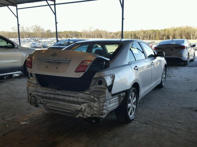 4T1BE46K38U241545 - 2008 TOYOTA CAMRY CE SILVER photo 4