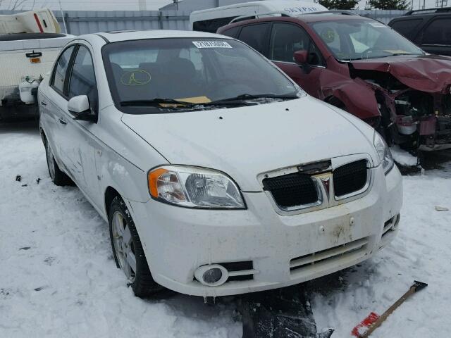 KL2TW55648B186229 - 2008 PONTIAC WAVE SE WHITE photo 1